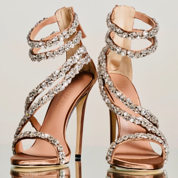 AMINAH ABDUL JILLIL | Soleil Sandal Heels (Diamond Heels) - Picture 6 of 7